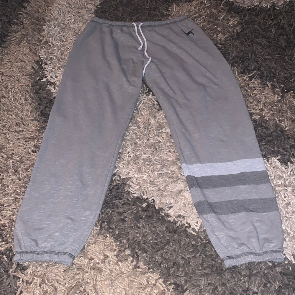 Pink gym pants size M tag cut out good cond